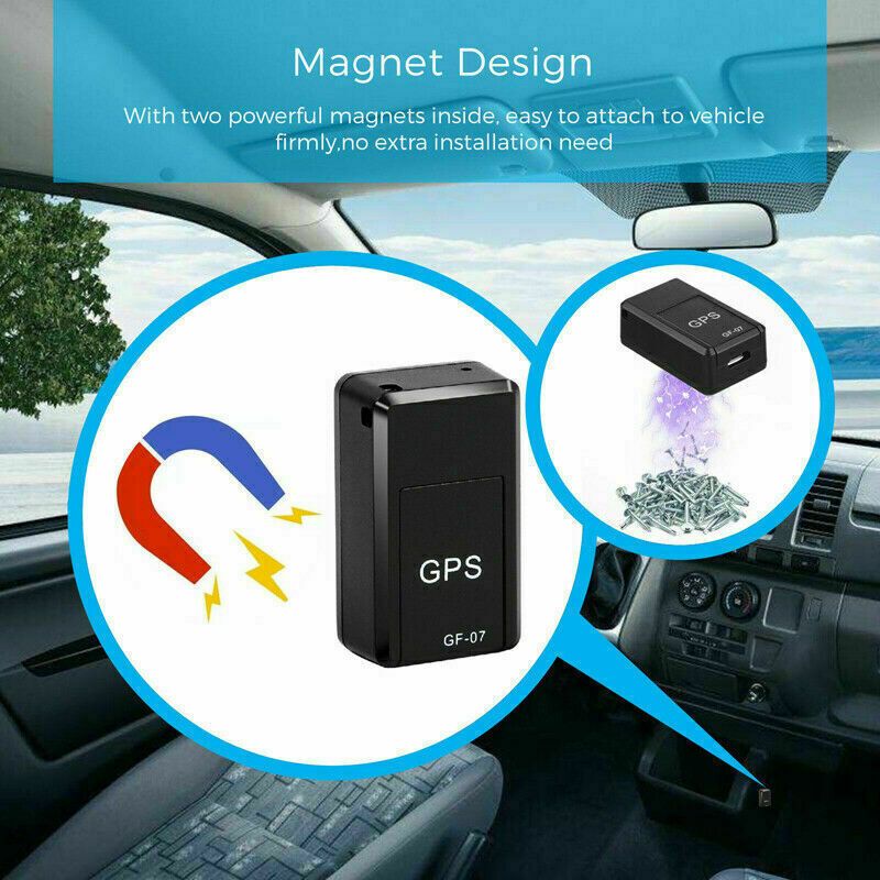 GF07 Mini Magnetic GPS Tracker Real-time Car Truck Vehicle Locator GSM GPRS USA - Renee Lane Company