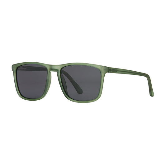 GLACIER polarized sunglasses, green frame with dark lenses