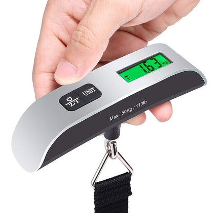 GOXAWEE 110lb/50kg Digital Handheld Luggage Hanging Baggage Scale With Backlight LCD Display - Renee Lane Company
