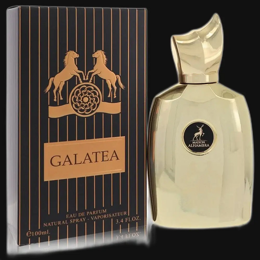 Women's Eau de Parfum spray bottle with cap and Galatea box by Maison Alhambra