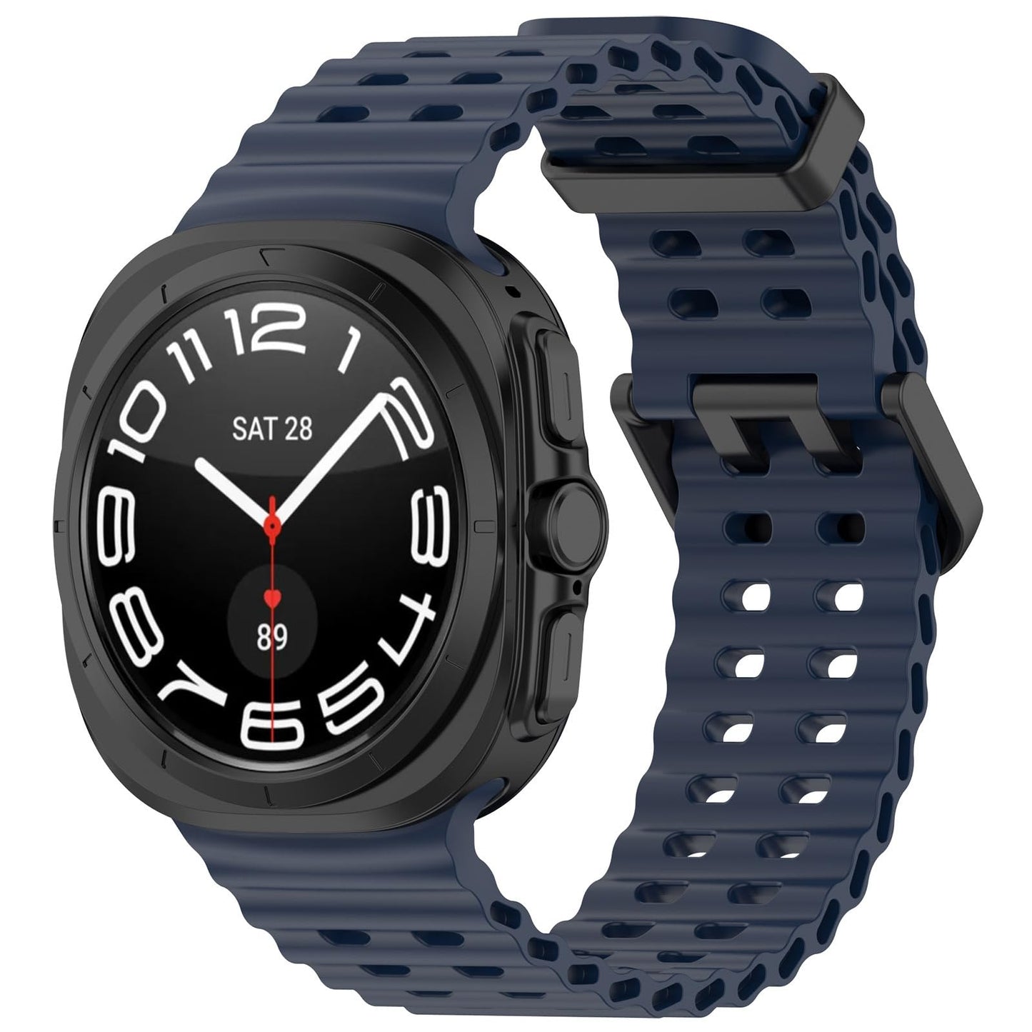 Galaxy Watch Ultra Bands Compatible with Samsung Watch Ultra Band 47mm Silicone Strap for Samsung Watch Ultra 47mm Watch Bands Women Men Replacement Accessory fit Samsung Galaxy Watch Ultra Band - Renee Lane Company