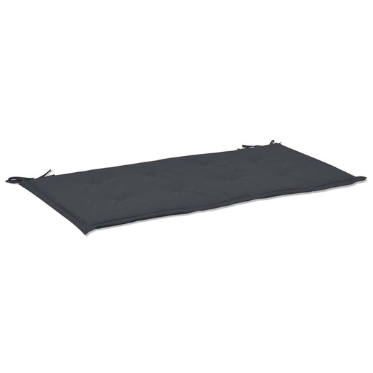 Garden Bench Cushion Anthracite 39.4"x19.7"x1.2" - Renee Lane Company