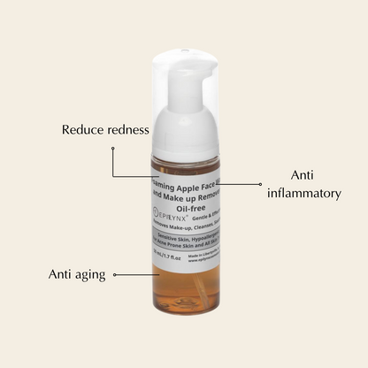 Gentle Foaming Facial Cleanser – Aloe, Apple & Ashwagandha for All Skin Types - Renee Lane Company