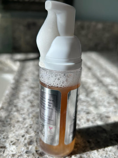 Gentle Foaming Facial Cleanser – Aloe, Apple & Ashwagandha for All Skin Types - Renee Lane Company