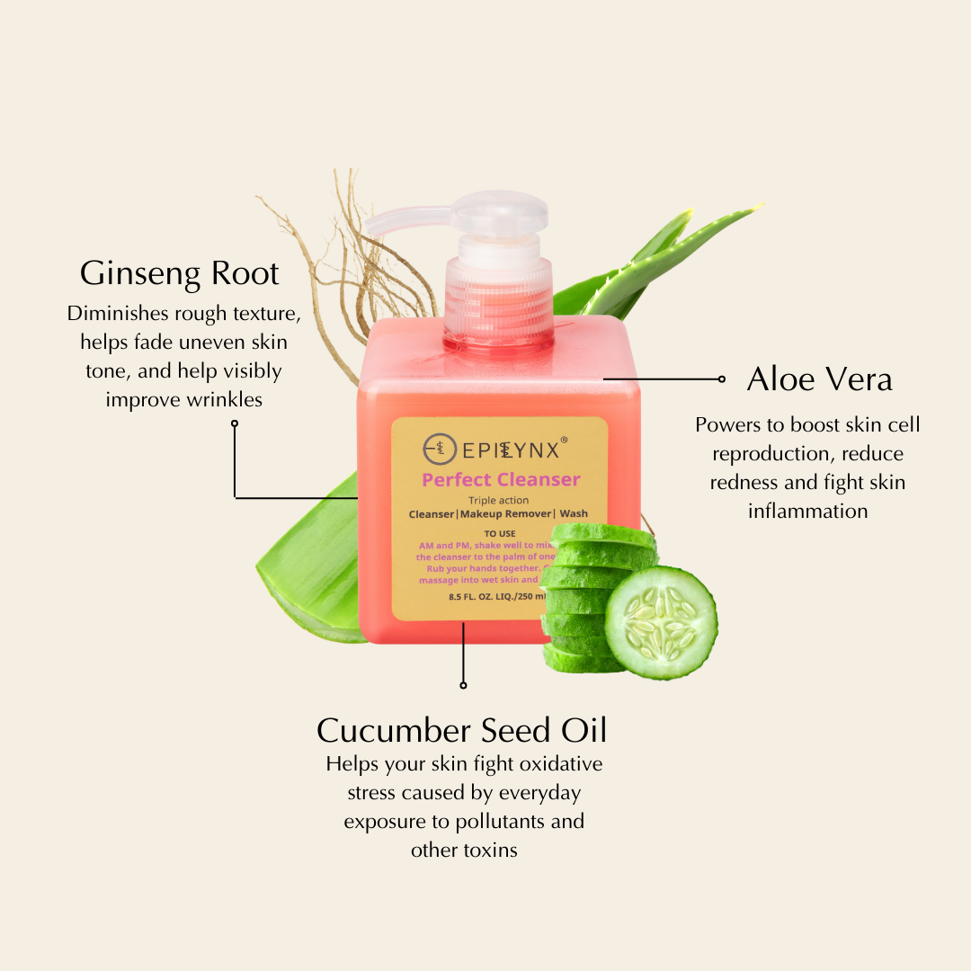 Gentle Hydrating Facial Cleanser – Aloe, Cucumber & Antioxidants (Nut-Free, Gluten-Free, Vegan) - Renee Lane Company