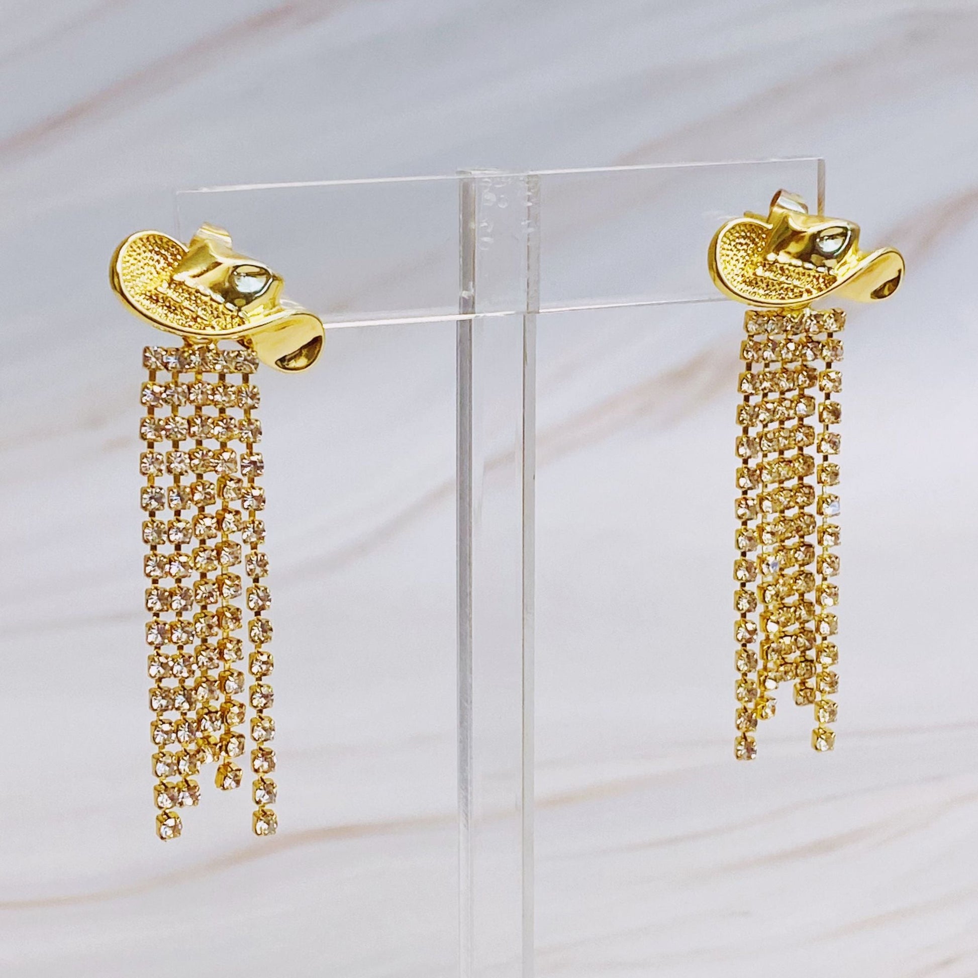 Glamourous Cowgirl Earrings - Renee Lane Company