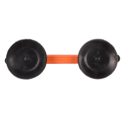 Glass Suction Cup, 2 Pack 4.6in Vacuum Suction Cups Heavy Duty Industrial Tile Suction Cup for Windshield, Tile Granite Lifting, Window Replacement, 220lbs Load Capacity(Orange) - Renee Lane Company