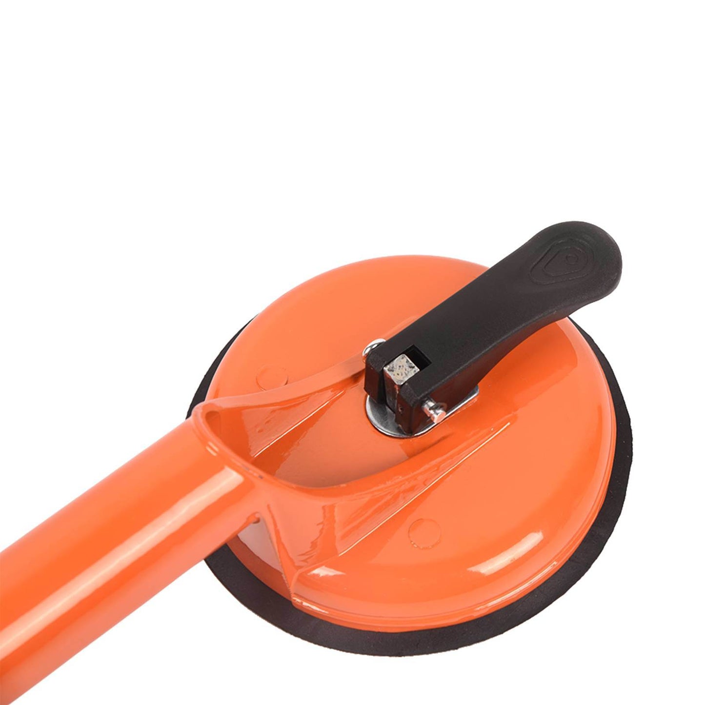 Glass Suction Cup, 2 Pack 4.6in Vacuum Suction Cups Heavy Duty Industrial Tile Suction Cup for Windshield, Tile Granite Lifting, Window Replacement, 220lbs Load Capacity(Orange) - Renee Lane Company