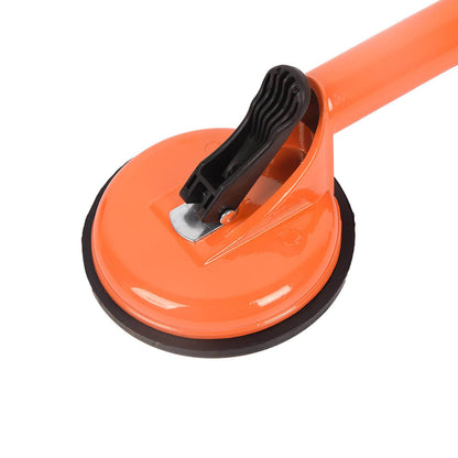 Glass Suction Cup, 2 Pack 4.6in Vacuum Suction Cups Heavy Duty Industrial Tile Suction Cup for Windshield, Tile Granite Lifting, Window Replacement, 220lbs Load Capacity(Orange) - Renee Lane Company