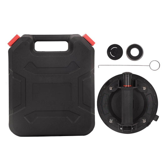 Glass Suction Cup, 8in Vacuum Suction Cups Heavy Duty Industrial Tile Suction Cup for Replace Windshield, Tile Granite Lifting, Window Replacement, 230lbs Load Capacity (Black) - Renee Lane Company