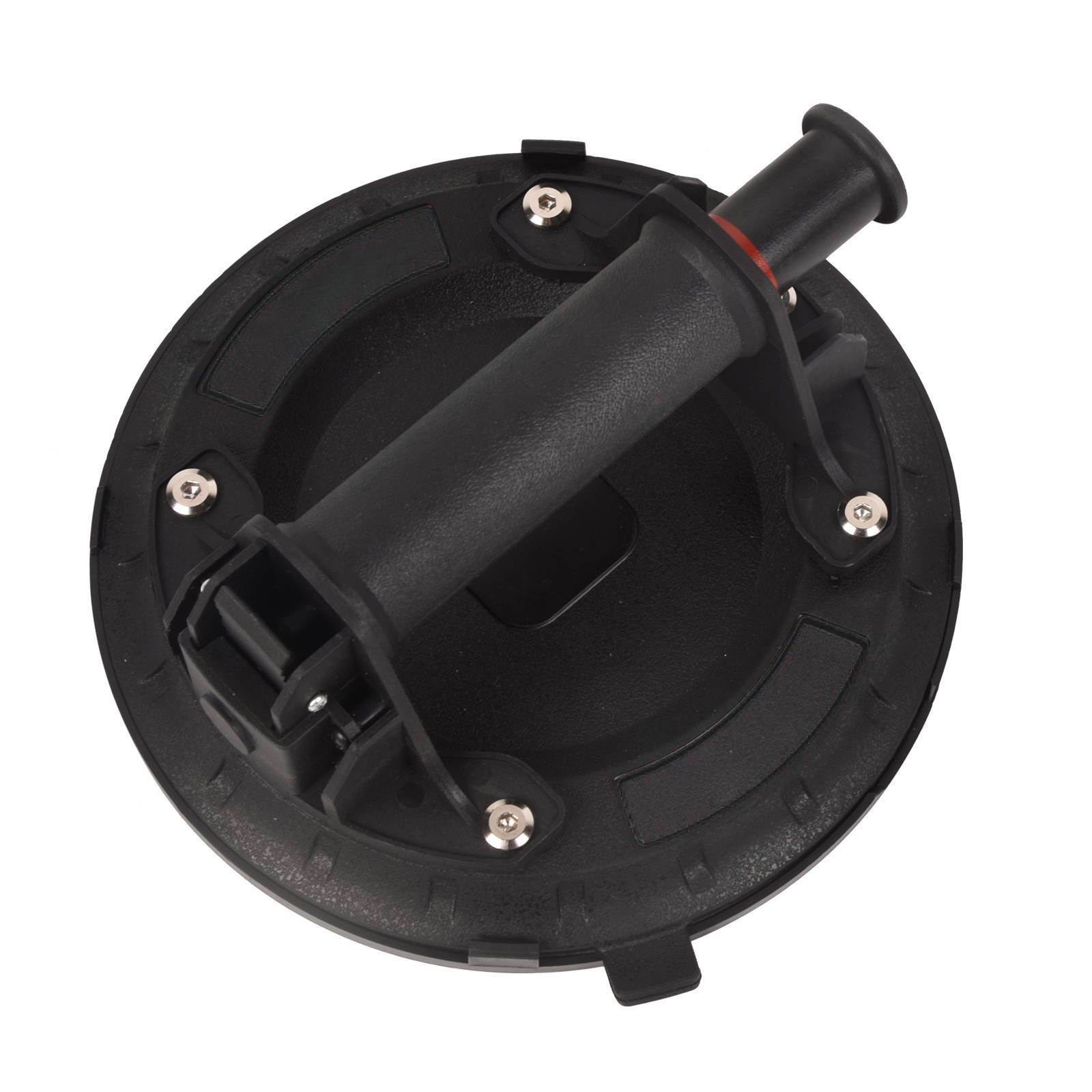 Glass Suction Cup, 8in Vacuum Suction Cups Heavy Duty Industrial Tile Suction Cup for Replace Windshield, Tile Granite Lifting, Window Replacement, 230lbs Load Capacity (Black) - Renee Lane Company