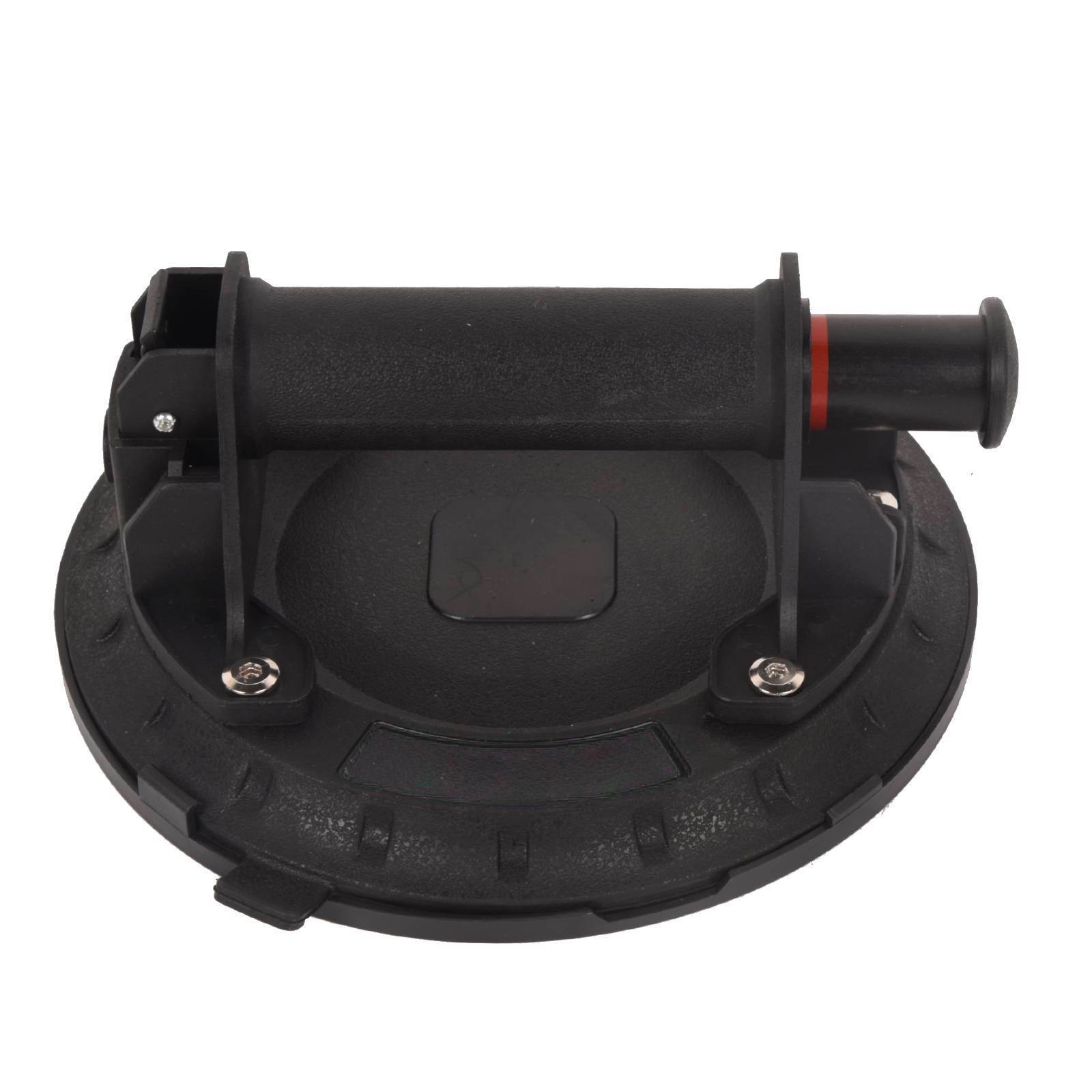 Glass Suction Cup, 8in Vacuum Suction Cups Heavy Duty Industrial Tile Suction Cup for Replace Windshield, Tile Granite Lifting, Window Replacement, 230lbs Load Capacity (Black) - Renee Lane Company