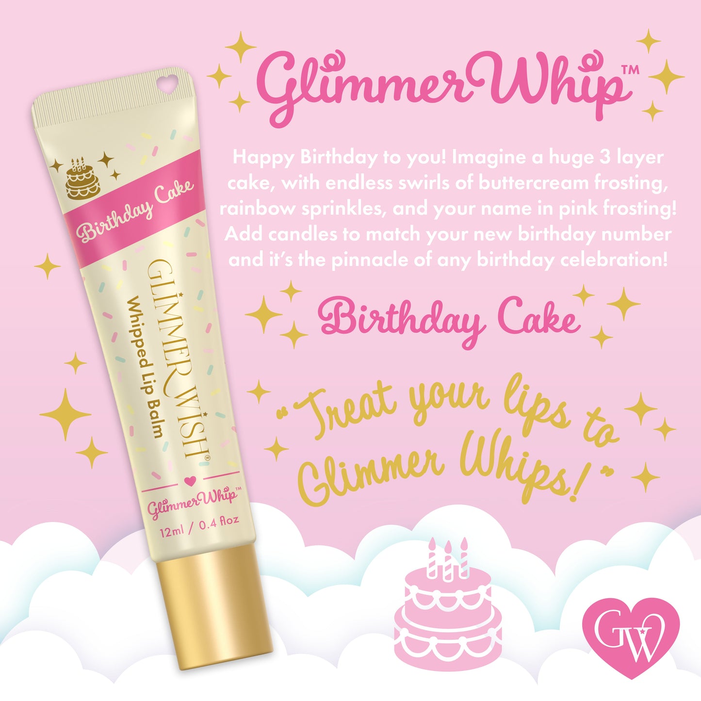 Glimmer Whip - Whipped Lip Balm - Renee Lane Company