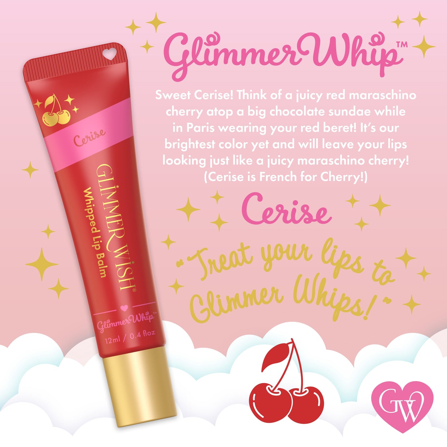 Glimmer Whip - Whipped Lip Balm - Renee Lane Company