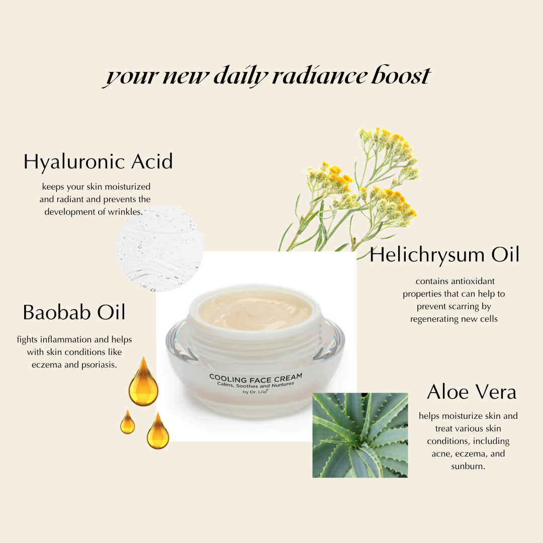 Glow Boosting Cooling Elixir for Redness Relief & Dewy Hydration – Gluten-Free, Hypoallergenic - Renee Lane Company