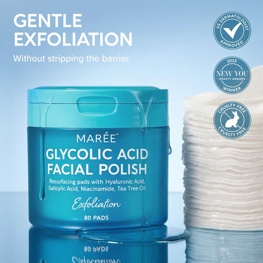Glycolic Acid Pads 80 PCS - Renee Lane Company