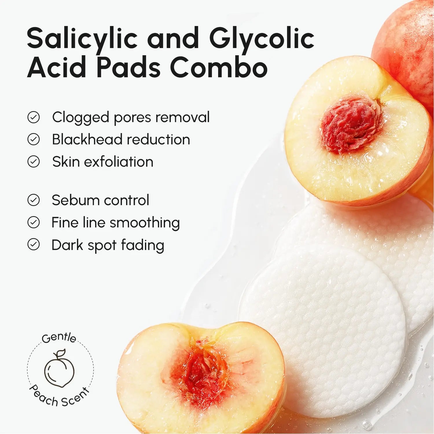 Glycolic & Salicylic Acid Peel Pads - Renee Lane Company