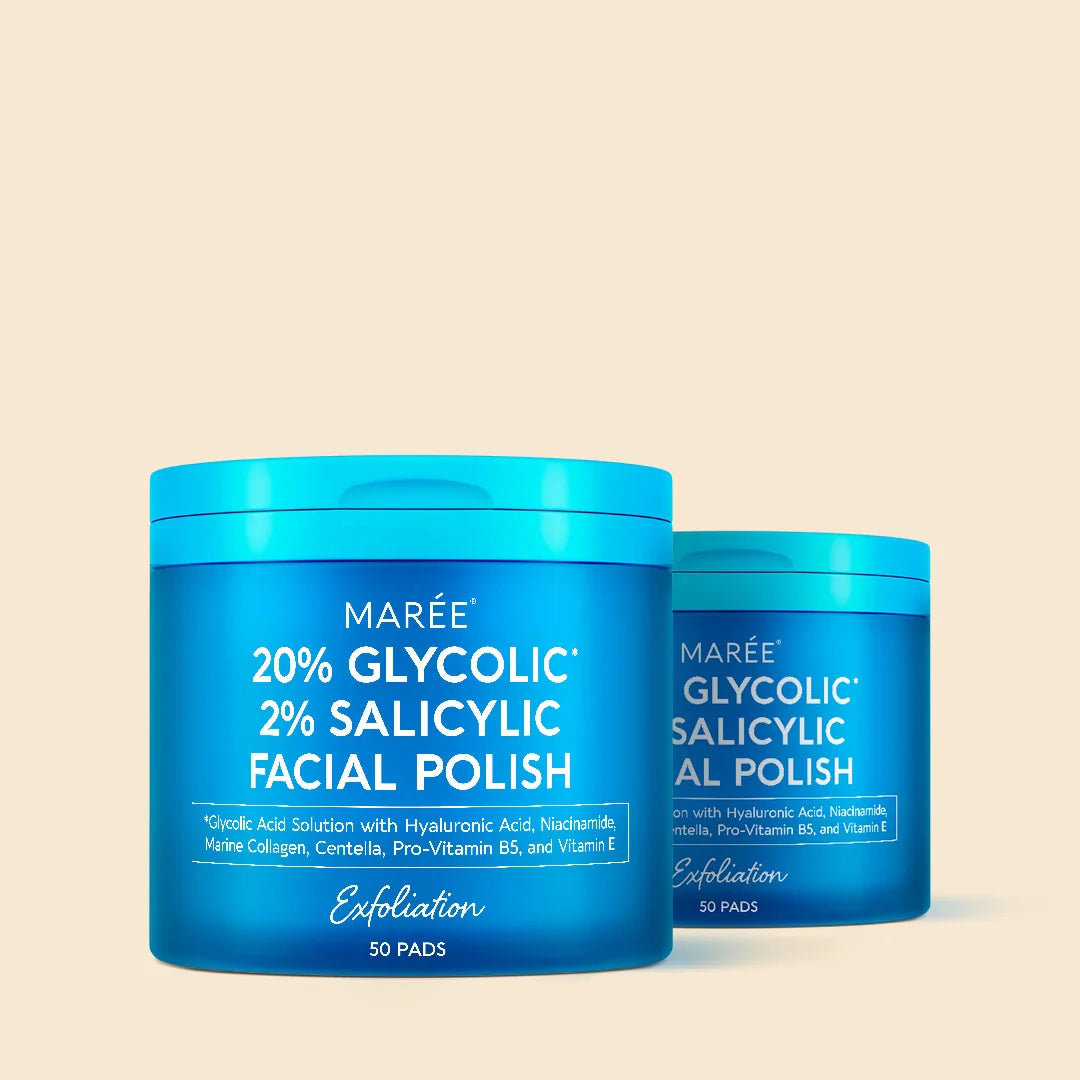 Glycolic & Salicylic Acid Peel Pads - Renee Lane Company