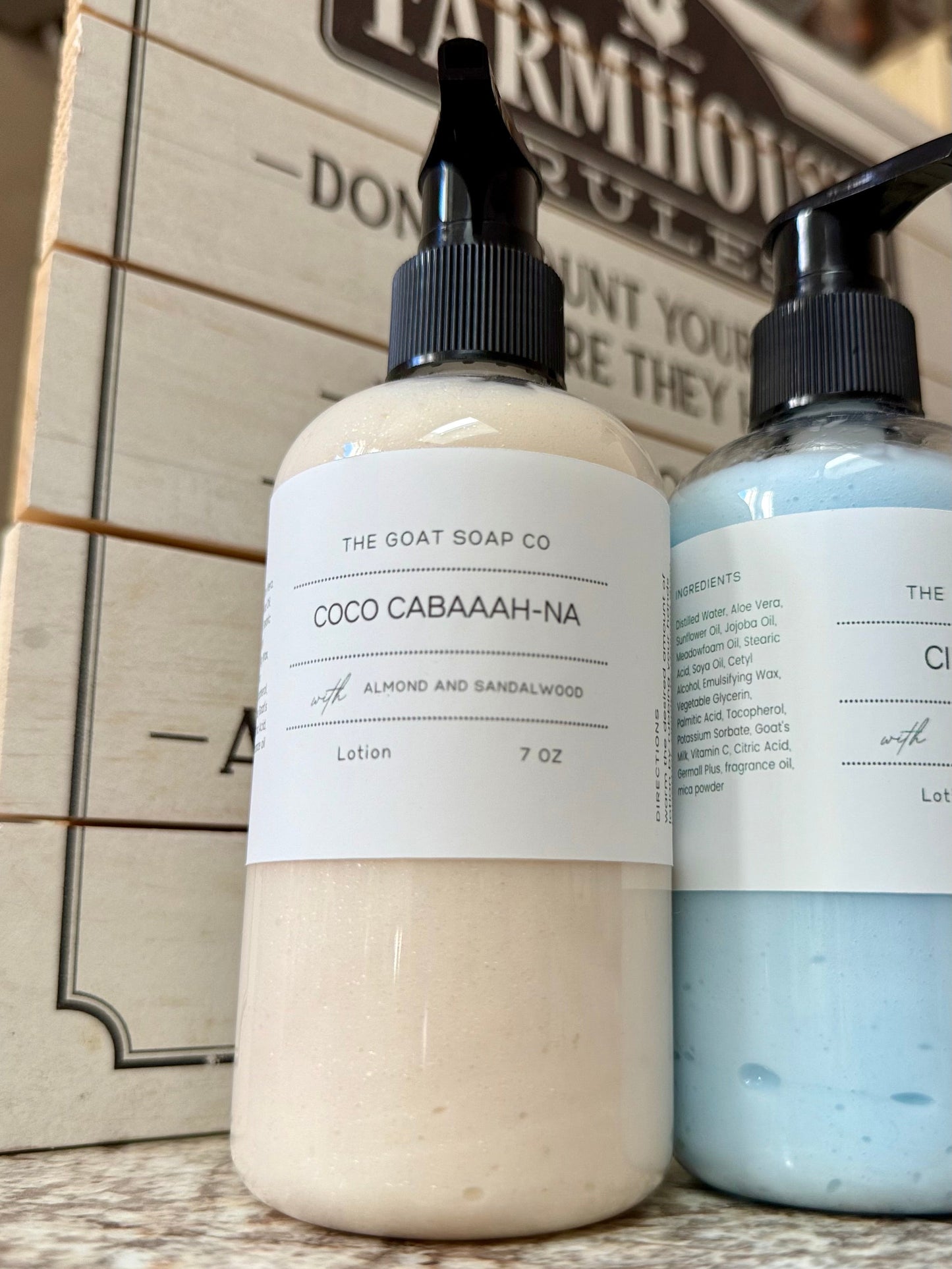 Goat’s milk lotion - Renee Lane Company