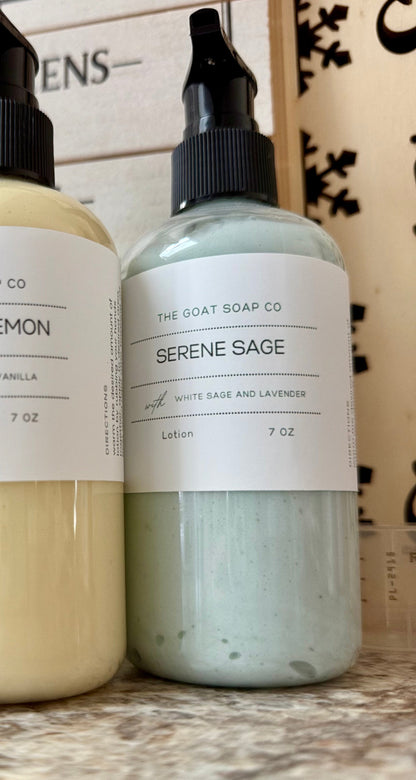 Goat’s milk lotion - Renee Lane Company