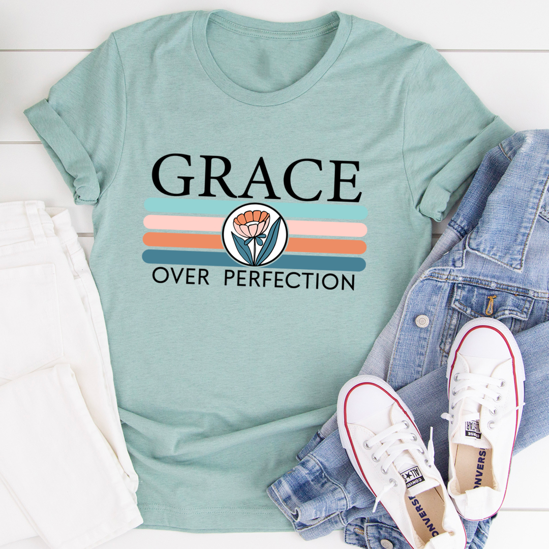 Grace Over Perfection T-Shirt - Renee Lane Company