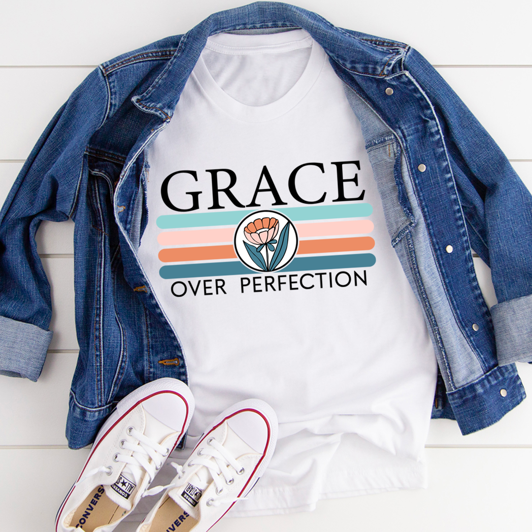 Grace Over Perfection T-Shirt - Renee Lane Company