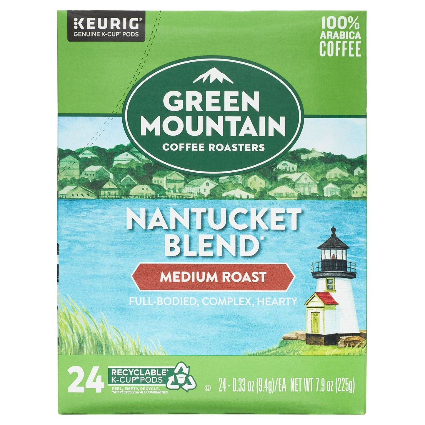 Green Mountain Coffee Nantucket Blend K-Cup Pods, Medium Roast, 24 Count for Keurig Brewers - Renee Lane Company