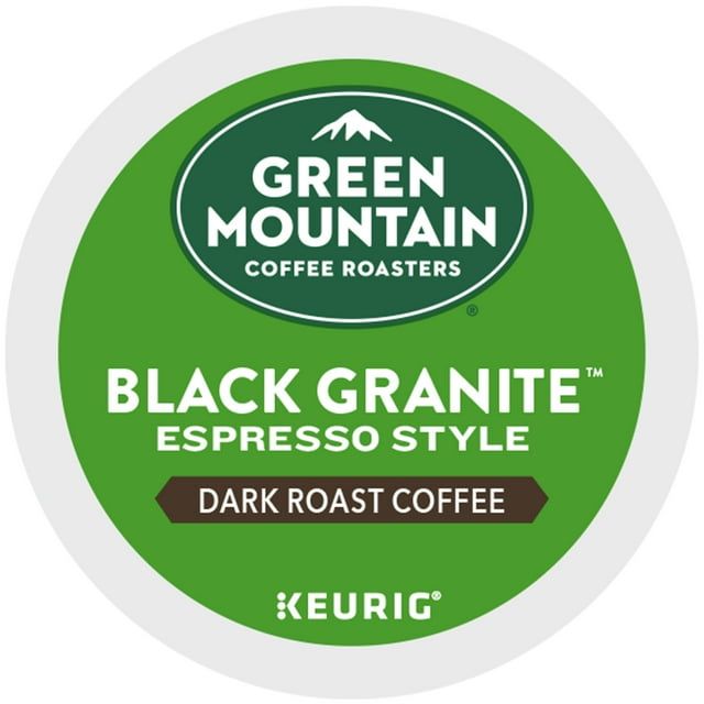 Green Mountain Coffee Roasters, Black Granite Dark Roast K-Cup Coffee Pods, 24 Count - Renee Lane Company