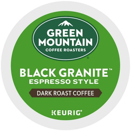 Green Mountain Coffee Roasters, Black Granite Dark Roast K-Cup Coffee Pods, 24 Count - Renee Lane Company
