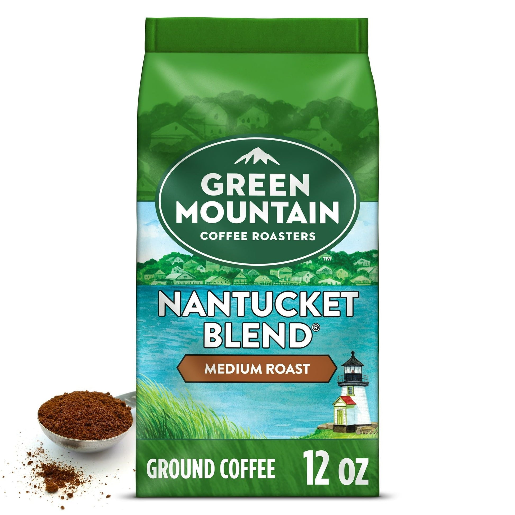 Green Mountain Coffee Roasters Nantucket Blend, Fair Trade, Medium Roast, Ground Coffee, 12 oz - Renee Lane Company