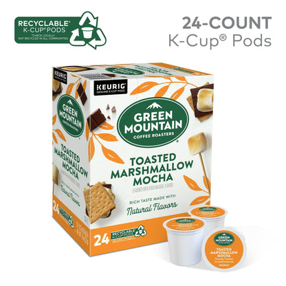 Green Mountain Coffee Roasters Toasted Marshmallow Mocha Keurig Single-Serve K-Cup Pods, Light Roast Coffee, 24 Count - Renee Lane Company