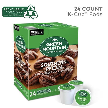 Green Mountain Coffee Southern Pecan Flavored K-Cup Pods, Light Roast, 24 Count for Keurig Brewers - Renee Lane Company