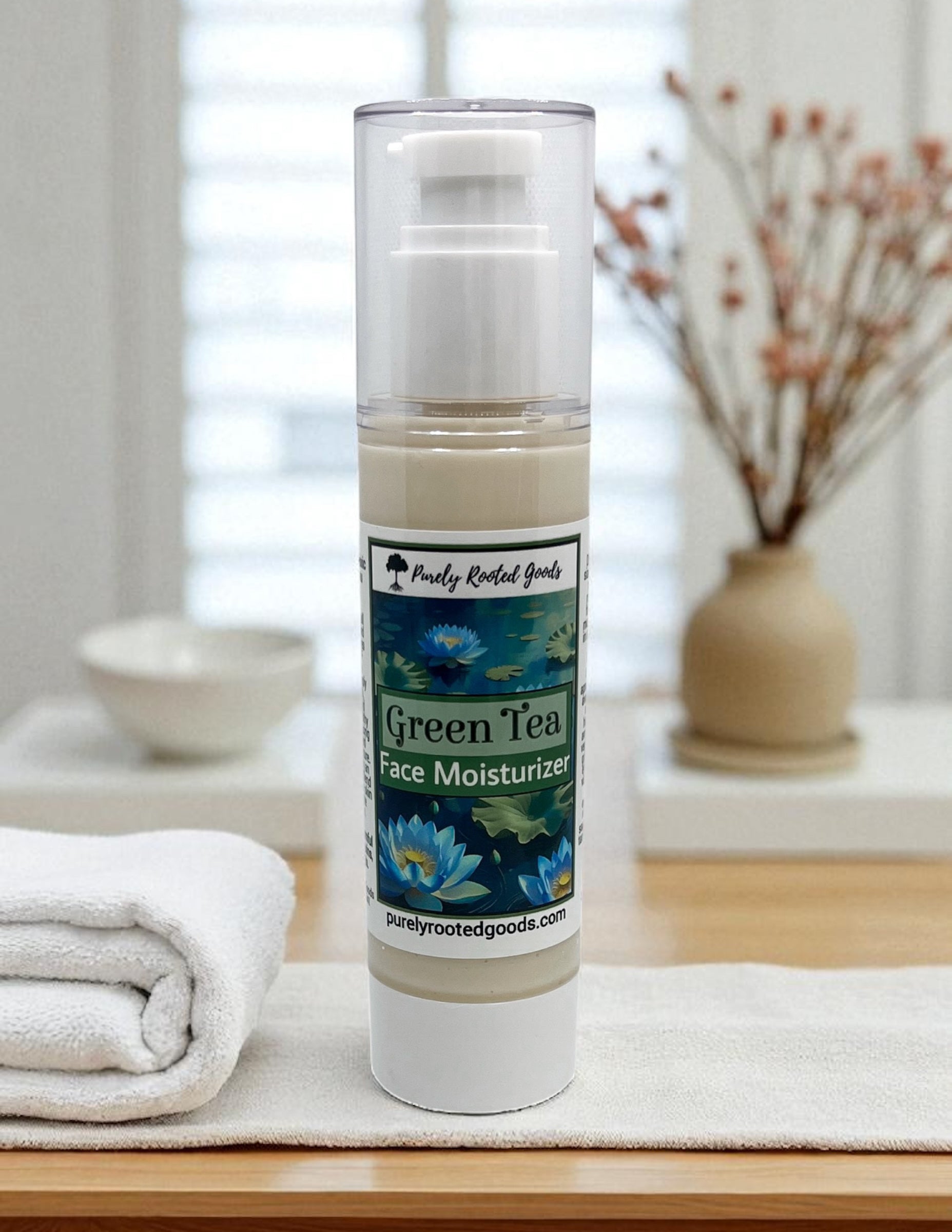 Green Tea Face Moisturizer - Renee Lane Company