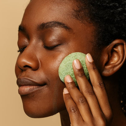 Green Tea Konjac Face Sponge - Renee Lane Company