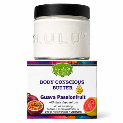 Guava Passionfruit Kojic Whipped  Shea Body Butter – Uneven Looking Skin - Renee Lane Company