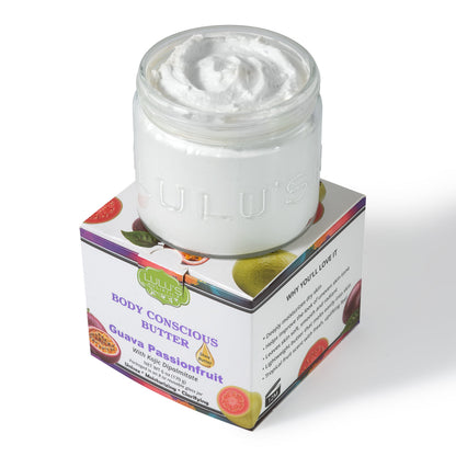 Guava Passionfruit Kojic Whipped  Shea Body Butter – Uneven Looking Skin - Renee Lane Company
