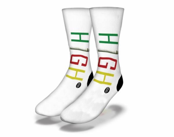 H.I.G.H. Funny Weed Socks - Renee Lane Company
