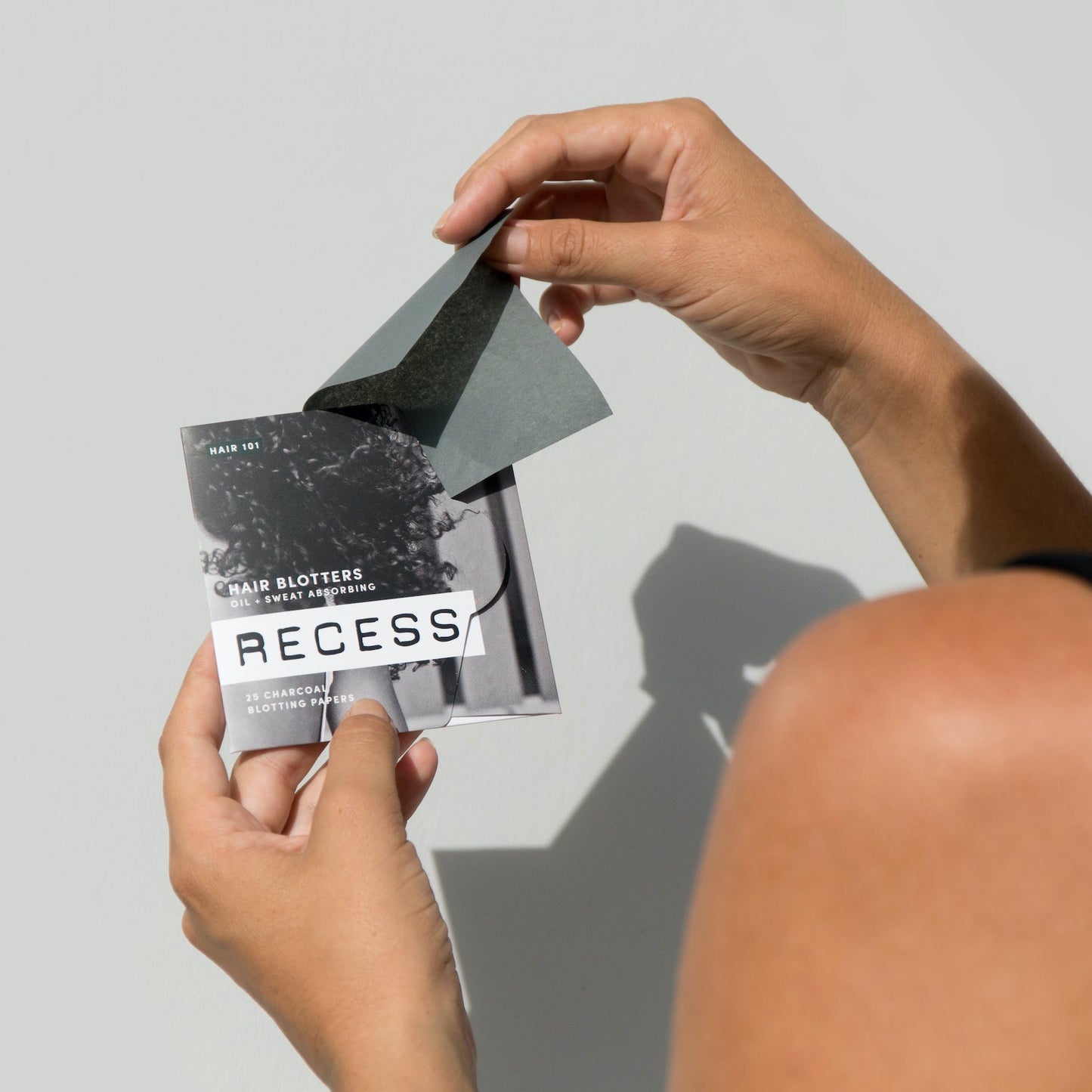 HAIR 101: Charcoal + Hemp Hair Blotters (25 blotter papers) - Renee Lane Company