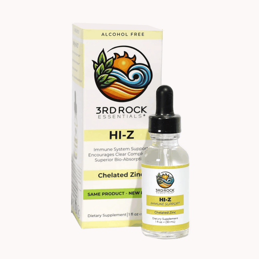 HI-Z — Chelated Zinc Citrate - Liquid Zinc (1 fl oz) - Renee Lane Company