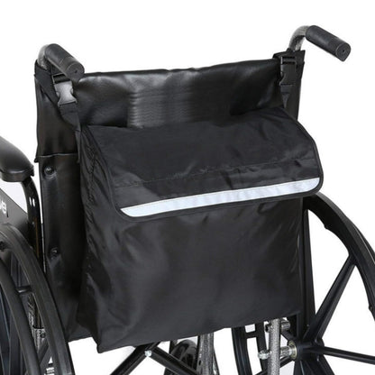 HOUSON Wheelchair Pouch Bag Waterproof Wheelchair Backpack Pockets Wheelchair Bags to Hang on Back Rollator Bag Carry Accessories Storage Bag - Renee Lane Company