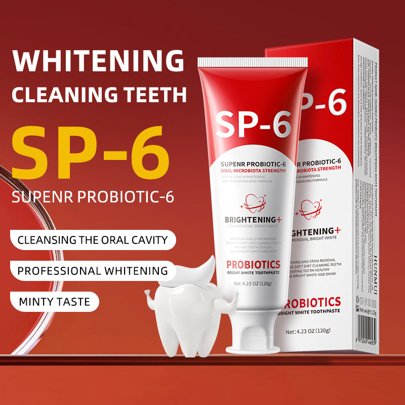 HUNMUI Probiotic Whitening Toothpaste 120g - Renee Lane Company