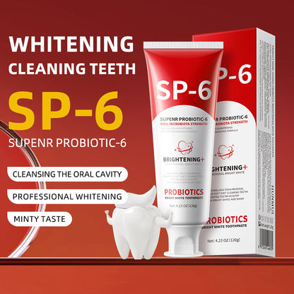 HUNMUI Probiotic Whitening Toothpaste 120g - Renee Lane Company