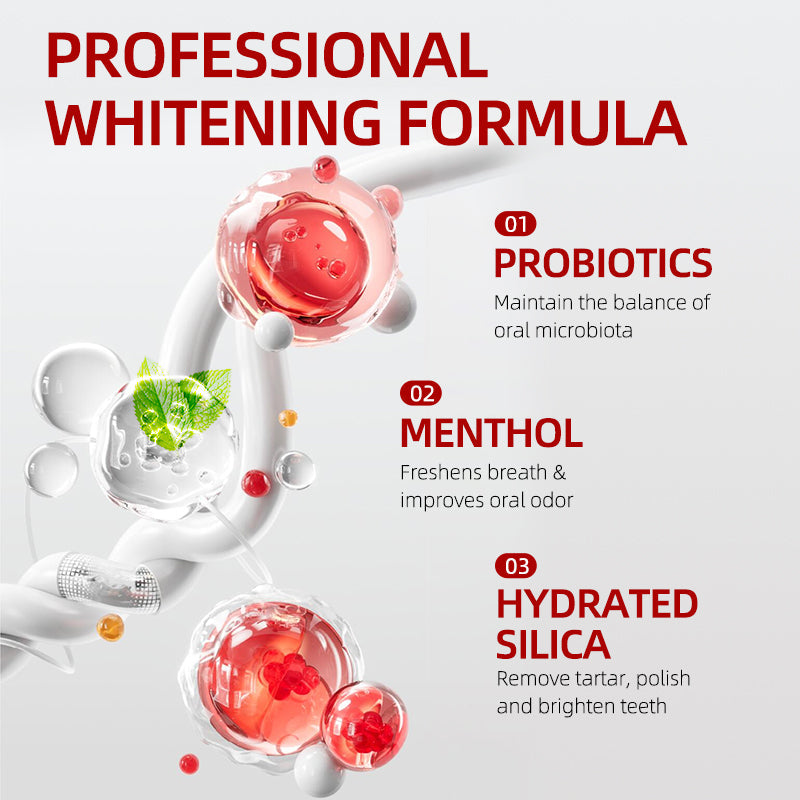 HUNMUI Probiotic Whitening Toothpaste 120g - Renee Lane Company
