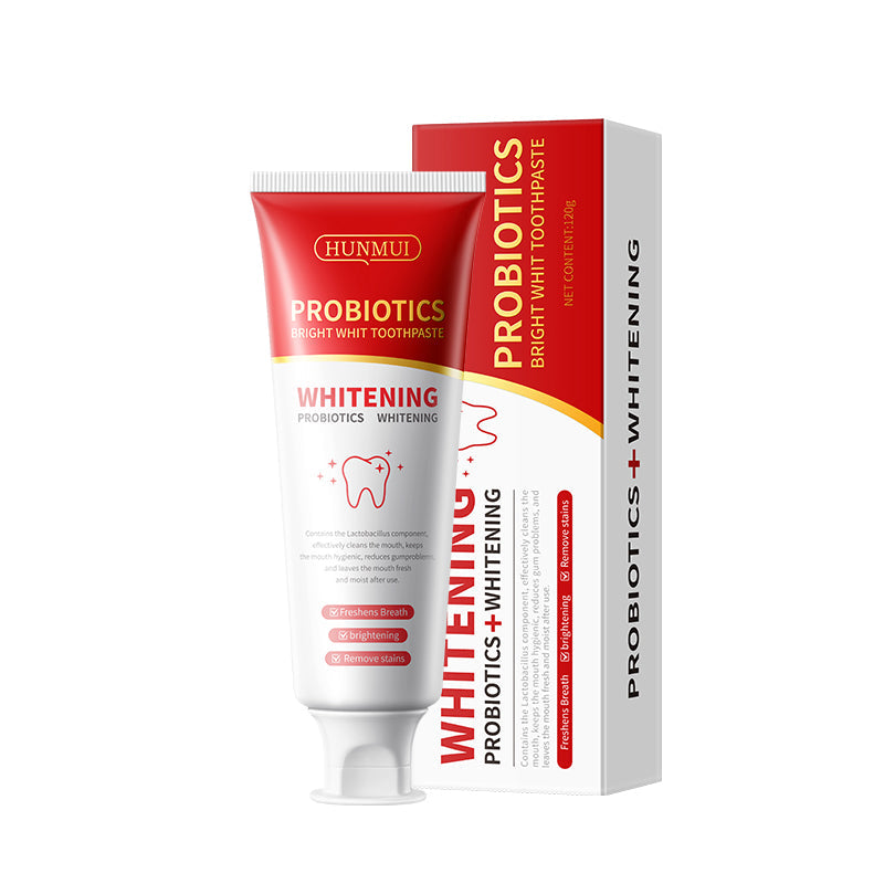 HUNMUI Probiotic Whitening Toothpaste 120g - Renee Lane Company