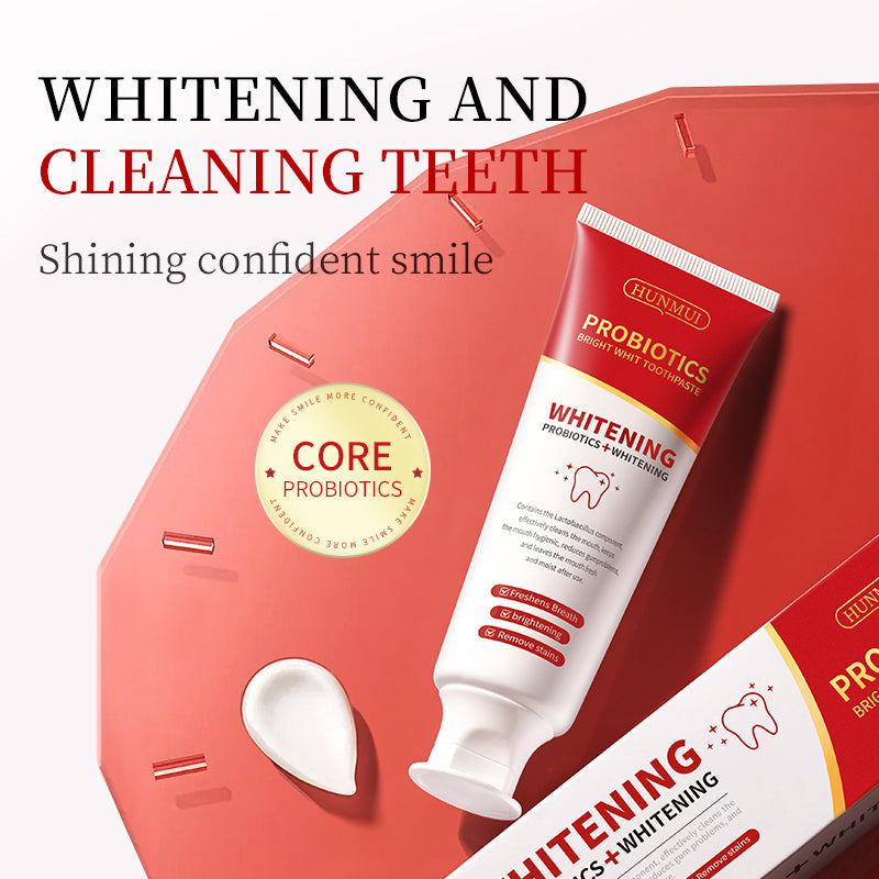 HUNMUI Probiotic Whitening Toothpaste 120g - Renee Lane Company
