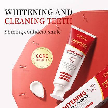 HUNMUI Probiotic Whitening Toothpaste 120g - Renee Lane Company