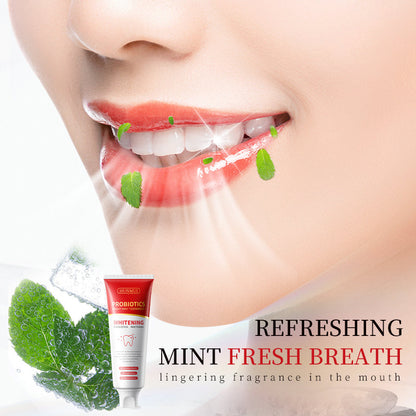HUNMUI Probiotic Whitening Toothpaste 120g - Renee Lane Company