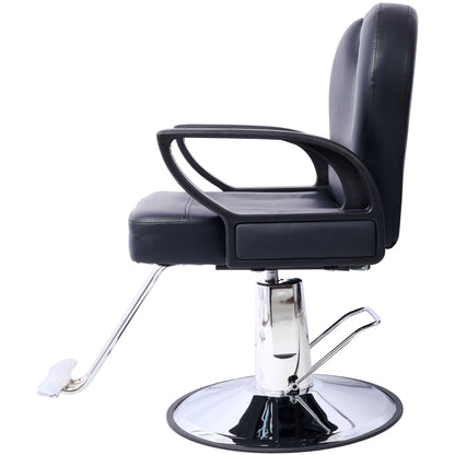 Hair Stylist All Purpose Barber Chair for Barbershop Salon Chair,Heavy Duty Hydraulic Barber Chair Spa Furniture Shampoo Reclining Extra Wider Seat Beauty Hair Salon Equipment - Renee Lane Company