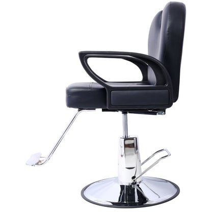 Hair Stylist All Purpose Barber Chair for Barbershop Salon Chair,Heavy Duty Hydraulic Barber Chair Spa Furniture Shampoo Reclining Extra Wider Seat Beauty Hair Salon Equipment - Renee Lane Company
