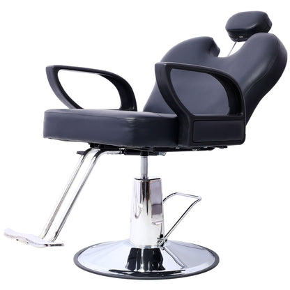 Hair Stylist All Purpose Barber Chair for Barbershop Salon Chair,Heavy Duty Hydraulic Barber Chair Spa Furniture Shampoo Reclining Extra Wider Seat Beauty Hair Salon Equipment - Renee Lane Company
